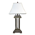 Home Décor Table Lamp - Brushed Ivory (38")
