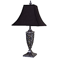 30" Table Lamp - Antique Black