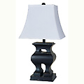 30" Transitional Table Lamp - Dark Bronze