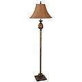 Pineapple Floor Lamp - Antique Gold