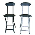 Black Folding 2-pc. Chair Set