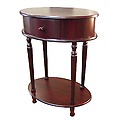 Oval Side Table - Cherry (28")