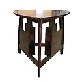 Unique Magazine Table - Cherry