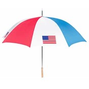 RainWorthy 48" Automatic American Flag Umbrella
