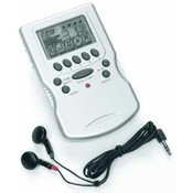 VegasWorthy Hand Held Poker Game w/FM Radio