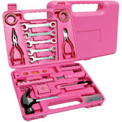 Ruff &amp; Ready 57 Piece Pink Tool Set