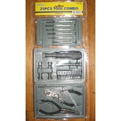 25 Piece Tool Set In Carry Case