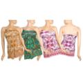 Junior Cotton Shoulder Cami With Scarf Print