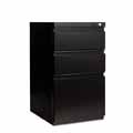 Three-Drawer Mobile Ped File w/Full-Length Pull