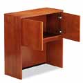 Verona Veneer Series Enclosed Storage Hutch