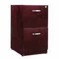 Verona Veneer Series Two-Drawer Pedestal File