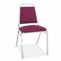 Square-Back Stacking Chairs