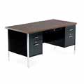 Double Pedestal Steel Desk