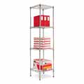 Narrow Profile Wire Shelving Kit