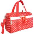 Polka Dot Duffel Tote Bag