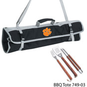 Clemson University 3 Piece BBQ Tote