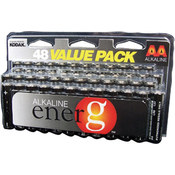 Kodak Alkaline Battery  48 Pack