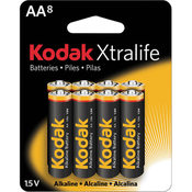 Kodak XtraLife Alkaline AA 8Pk