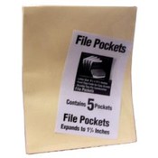SCM 5 Pack File Pockets