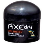 Axe Dry Unlimited Trial Size Invisible Solid A/P D