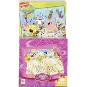 Milton Bradley Asstd Licensed Children's Puzzles