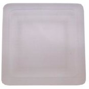 Square Frosted Glass Ashtray