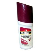 Nugget Brand Liquid Wax Burgundy Shoe Polish
