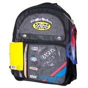 Embark 17 Inch Kids Racing Themed Backpack