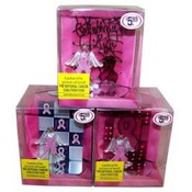 Think Pink Hand Blown Glass Angels