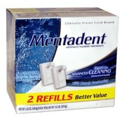 Mentadent 2 Pk Advanced Cleaning Toothpaste Refill