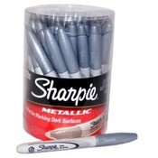 Sanford Sharpie Silver Metallic Ink Markers