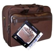 Samsonite Brown Canvas Portfolio Laptop Case