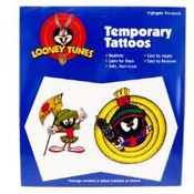 Looney Tunes Marvin The Martian Temporary Tattoos