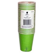 Great Papers! 24 Count Lime Colored Drinking Cups
