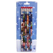 Disney Pixar 6 Pack Number 2 Pencils