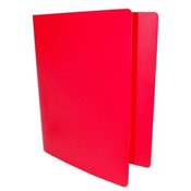 Norcom Red 1/2 Inch Flexible 3 Ring Poly Binder