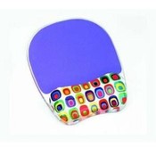 Fellowes Multi-Colored Squares GeoMetrix Mouse Pad