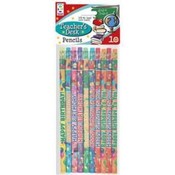 Teacher's Desk Happy Birthday Pencils