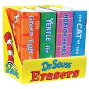Dr Seuss Book Erasers