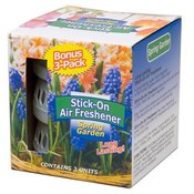Stick On Air Freshener 3Pk, Spring Garden