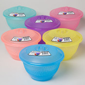 Colorful Round Food Storage Container
