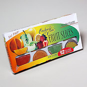Orchard Vine Fruit Slice Box Candy
