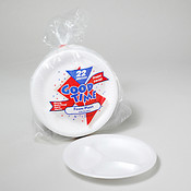 8 7/8" Foam Plates with Dividers