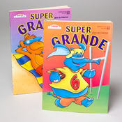 "Super Grande" Bilingual Coloring Book