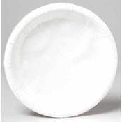 7" Paper Plates - White