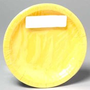 Paper Plates - Yellow