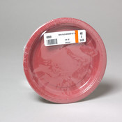Paper Plates - Burgundy