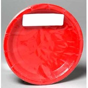 Paper Plates - Red