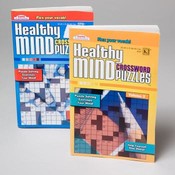 Healthy Mind Crossword Puzzle Books