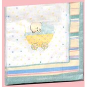 Beverage Napkins - Baby Carriage
